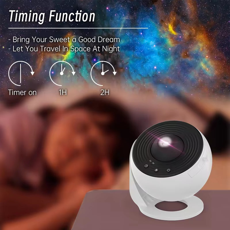 Sleep Deeply Galaxy Projector