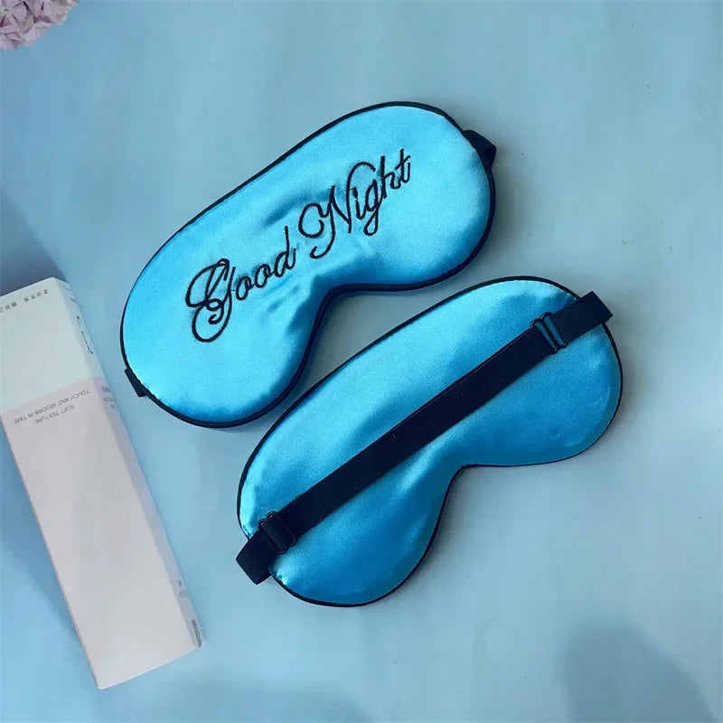 Luxury Imitation Silk Eye Mask