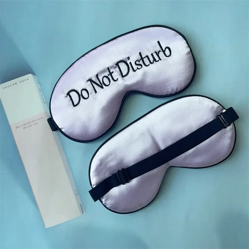 Luxury Imitation Silk Eye Mask