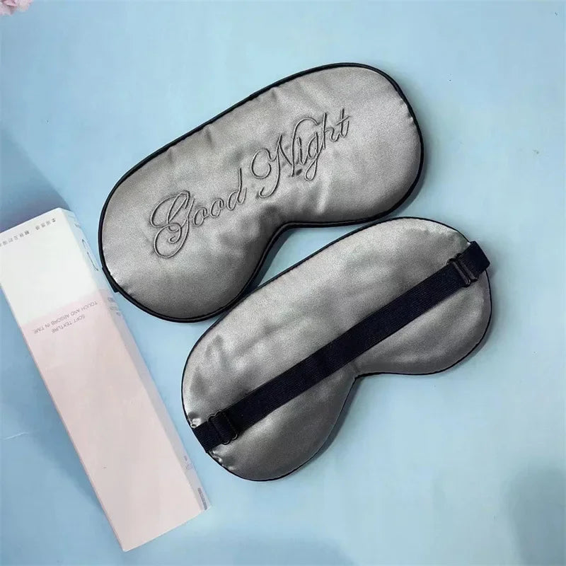 Luxury Imitation Silk Eye Mask