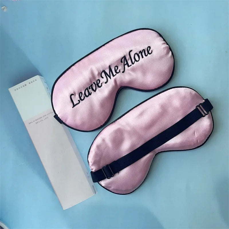 Luxury Imitation Silk Eye Mask